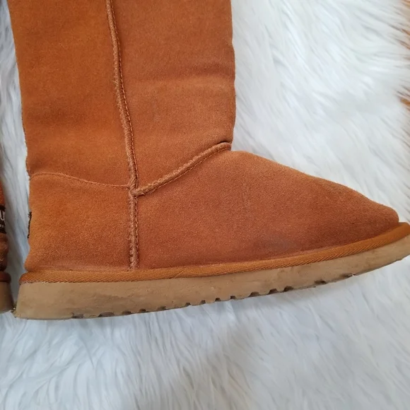 COPY - UGG Chestnut Boots Color Brown SIZE 9 . - Picture 14 of 17